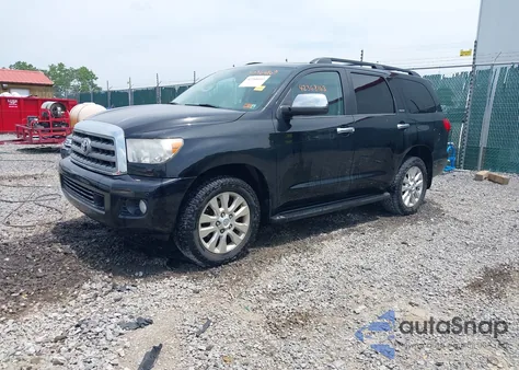 2013 Toyota Sequoia Platinum из США, поврежденный, VIN 5TDDW5G15DS088445